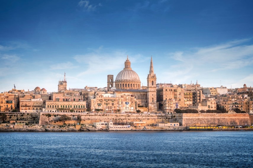 Valletta in Malta to visit in February