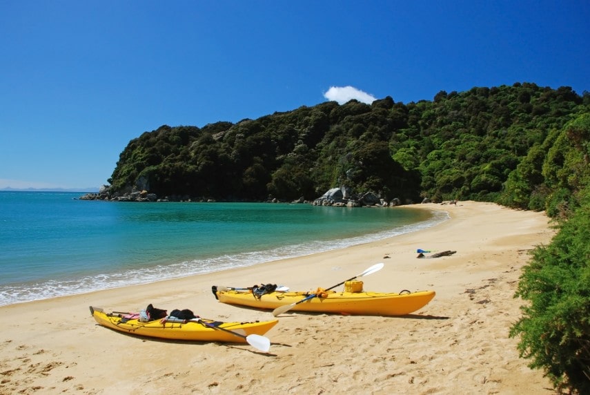 Abel Tasman National park, New Zealand in April