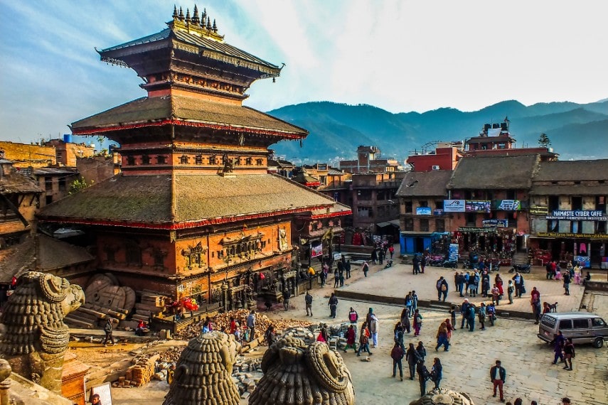 Taumadhi Square, Bhaktapur, Nepal, best solo holiday destination 