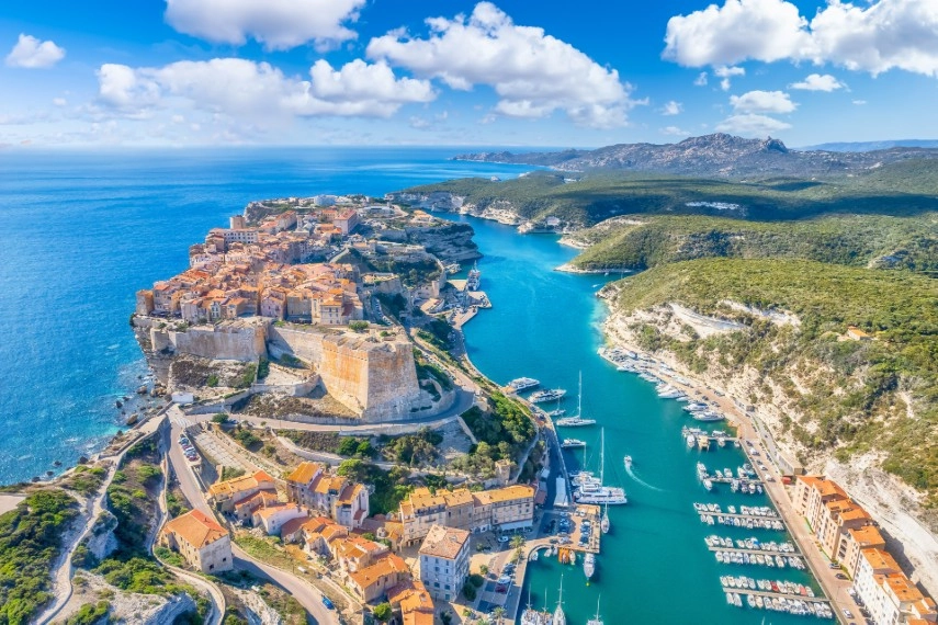 Bonifacio, a beach holiday destination