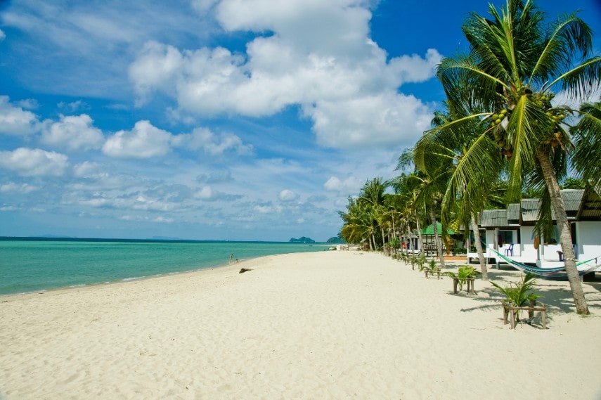 Beautiful tropical beach Ko Pha Ngan, Thailand