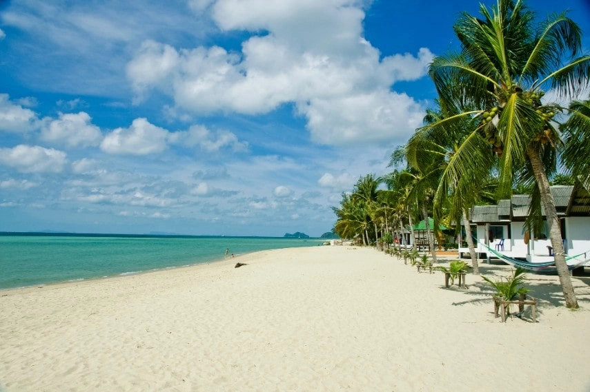 Beautiful tropical beach Ko Pha Ngan, Thailand