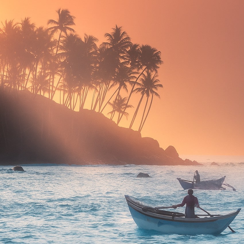 Mirissa beach to visit in Sri Lanka