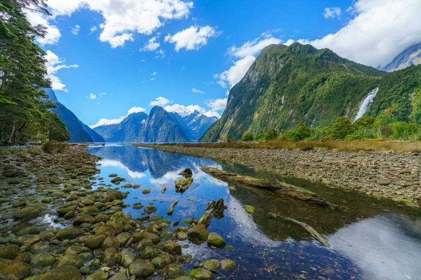 scenic exploration in New Zealand in October