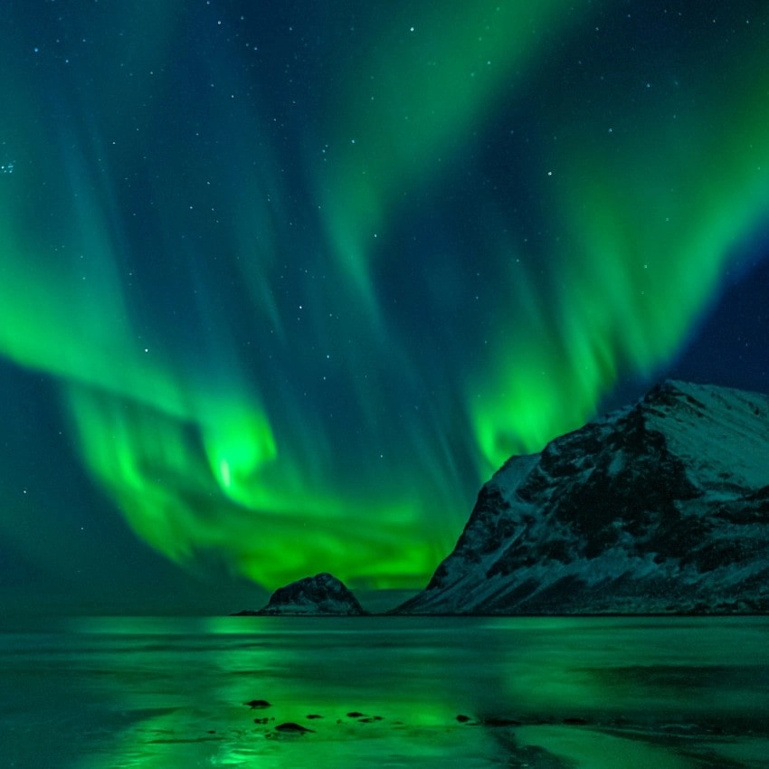 Northern lights in Iceland