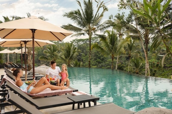 Family enjoying at Padma resort