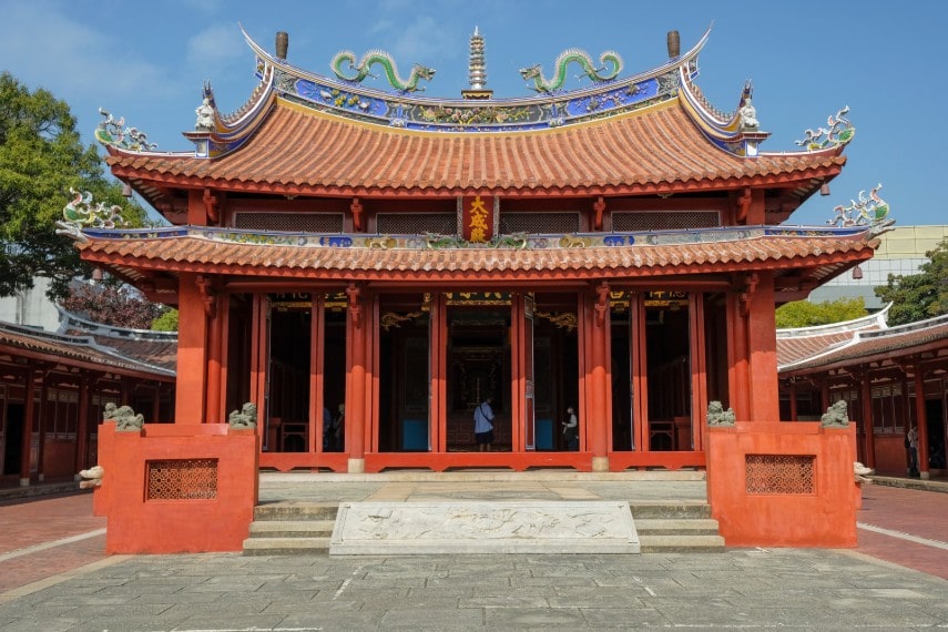 Visit Tainan-Confucius Temple Taiwan’s Cultural Capital