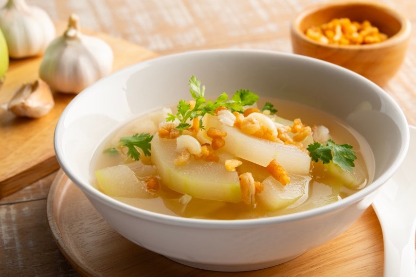 Melon soup to try in Thailand
