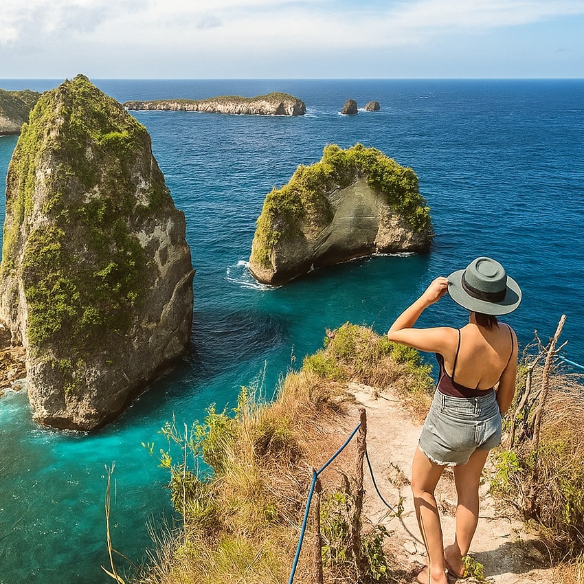 Nusa Penida in Bali to visit in October