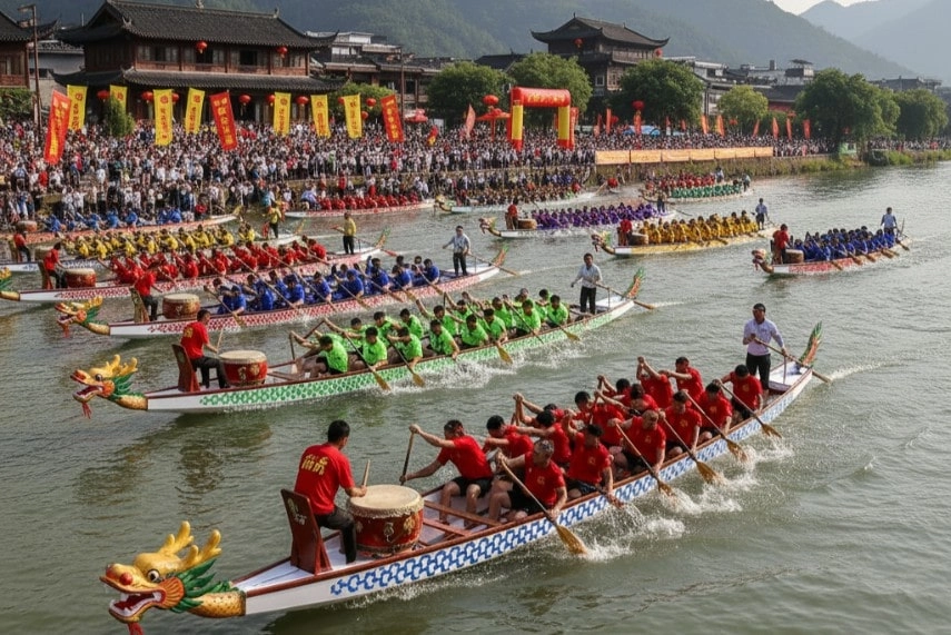 Dragon Boat Festival in Taiwan