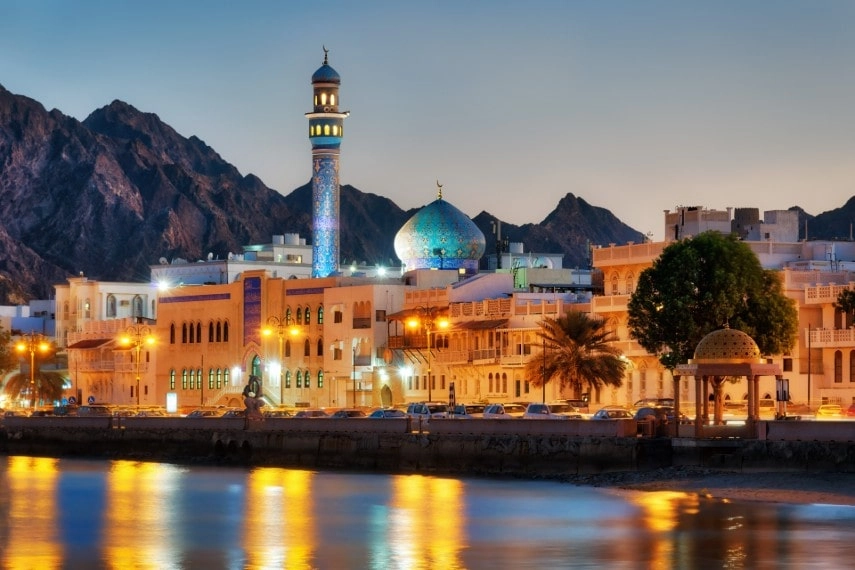 Muttrah Corniche, Muscat, Oman to visit in December