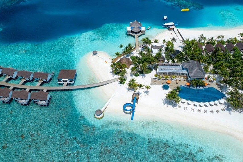 Oblu Select Sangeli, an all-inclusive resort in the Maldives