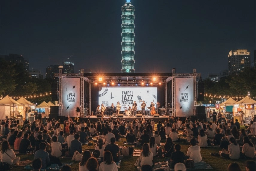 Taipei Jazz Festival in Taiwan