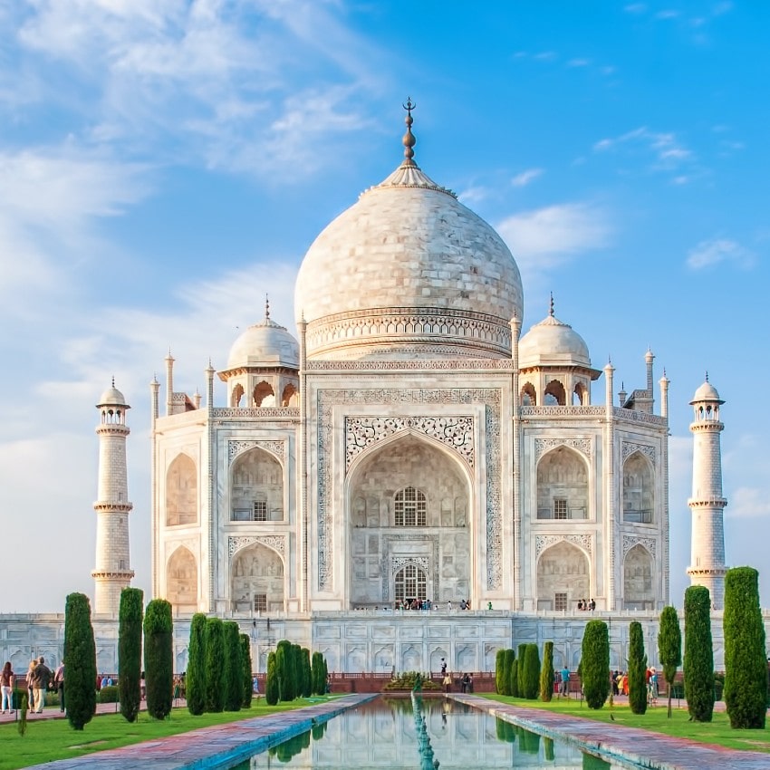 Taj Mahal in India to visit in October