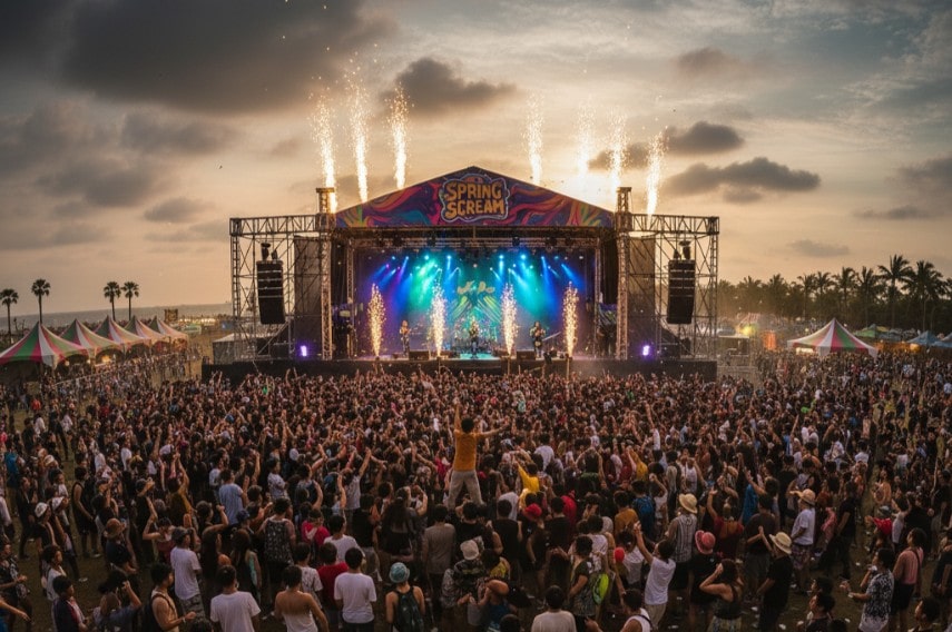 Spring Scream Festival in Taiwan