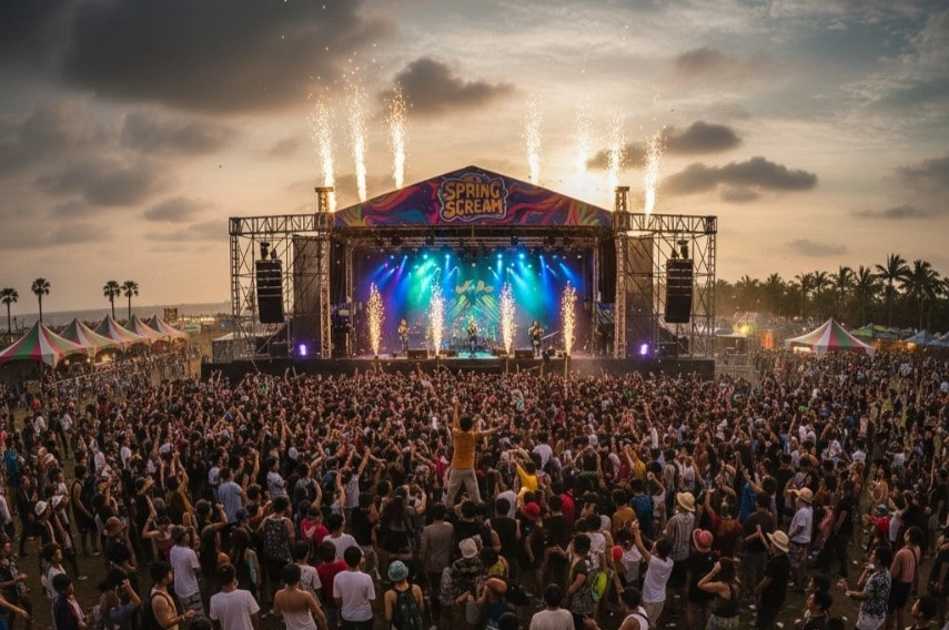 Spring Scream Festival in Taiwan