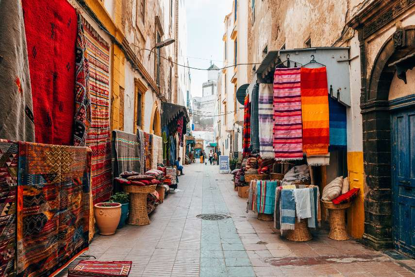 Visit at Colorful Streets of Old Medina, Morocco
