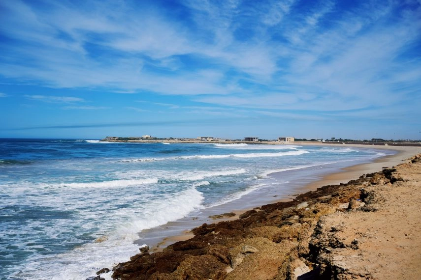 Dakhla city beach