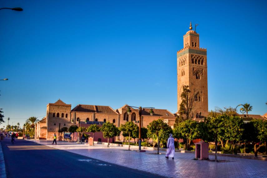 Koutoubia Mosque, Marrakech City, Morocco
