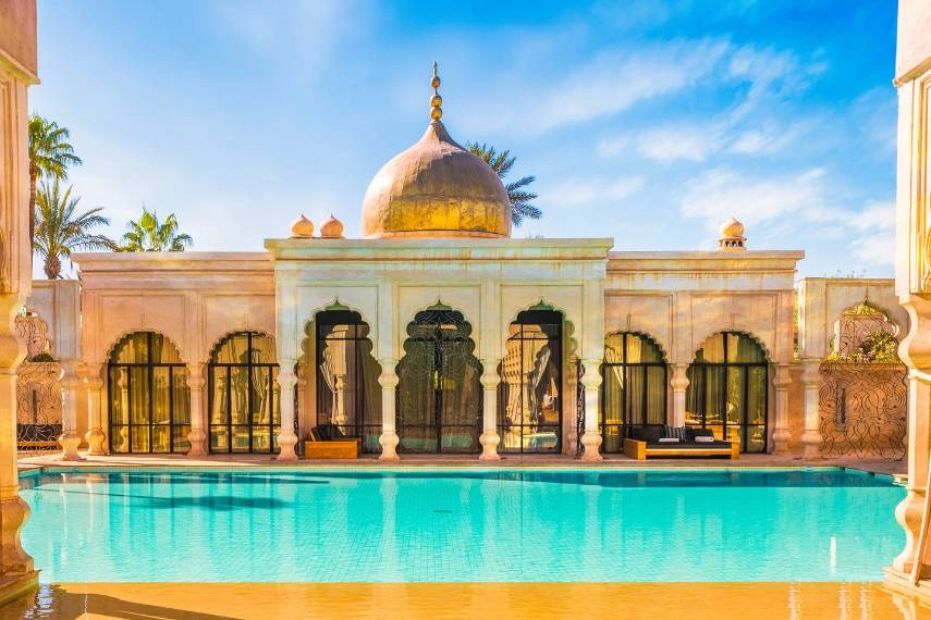 Namaskar palace, luxury hotel and spa of Marrakech, Morocco