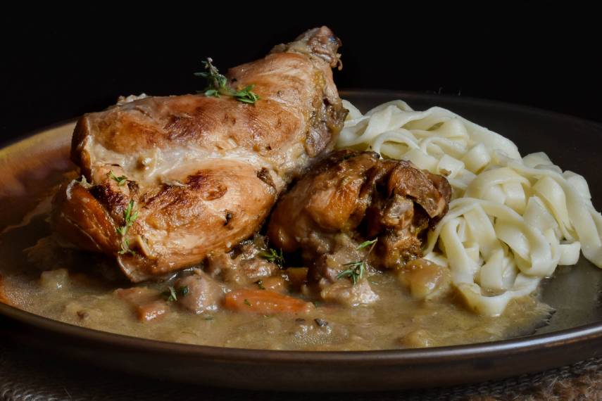 Eat Malta's famous food -rabbit stew (fenek)