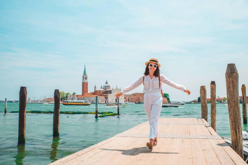 Visit at San Giorgio Maggiore, Venice