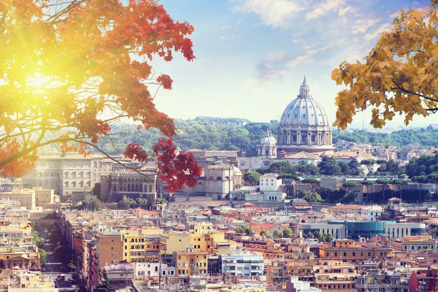 Visit at St. Peter's Cathedral in Rome