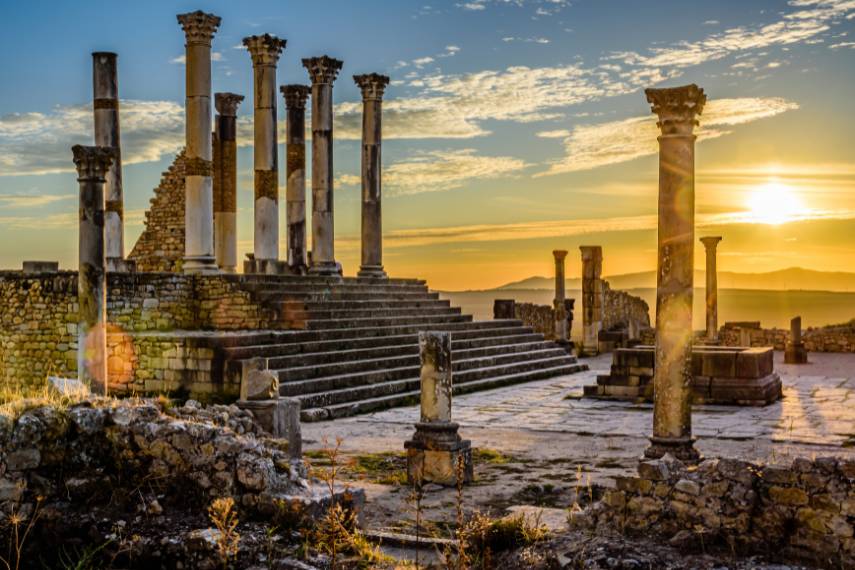 Volubilis Roman Ruins Morocco