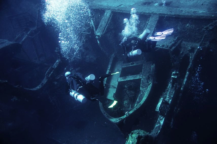 Zenobia Ship Wreck near Paphos, Cyprus