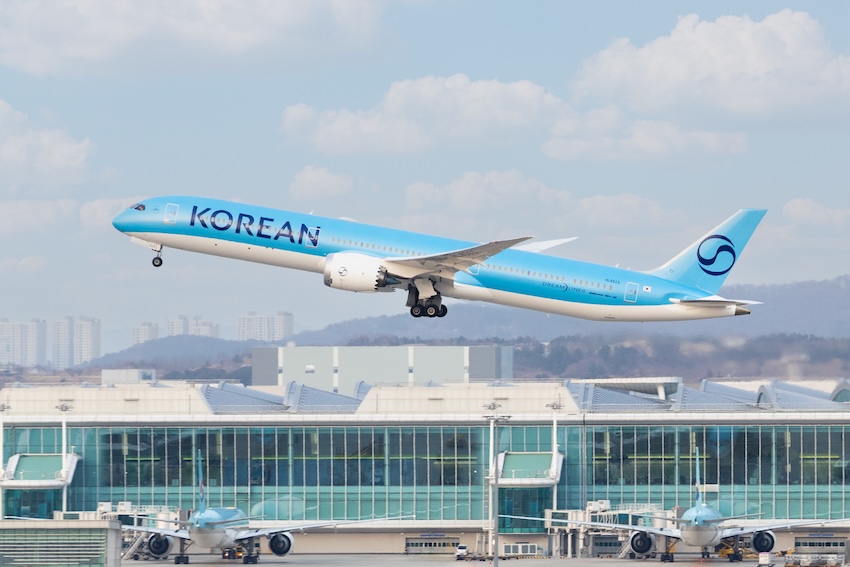 Award winning korean airline