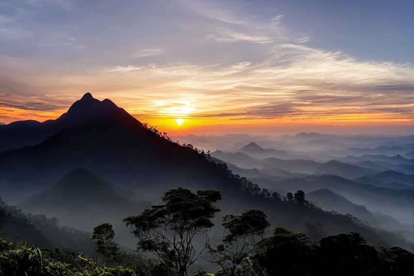 Visit at Adam's peak, Sri Lanka