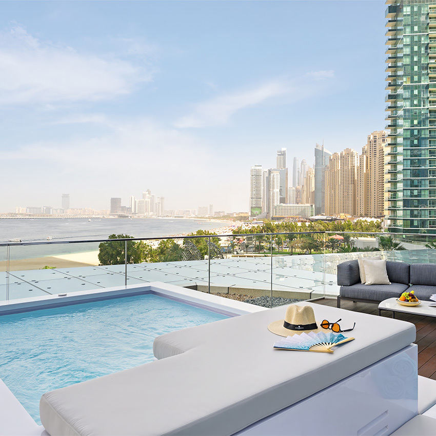Address Beach Resort Dubai Introduces Private Jacuzzi Pool Suites