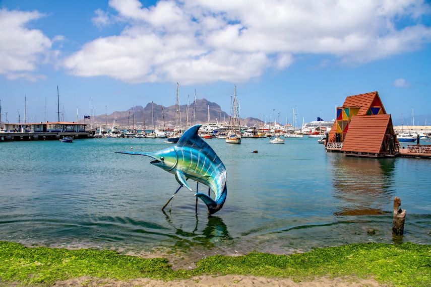 Hafenstadt Mindelo, Insel São Vicente , Cape Verde