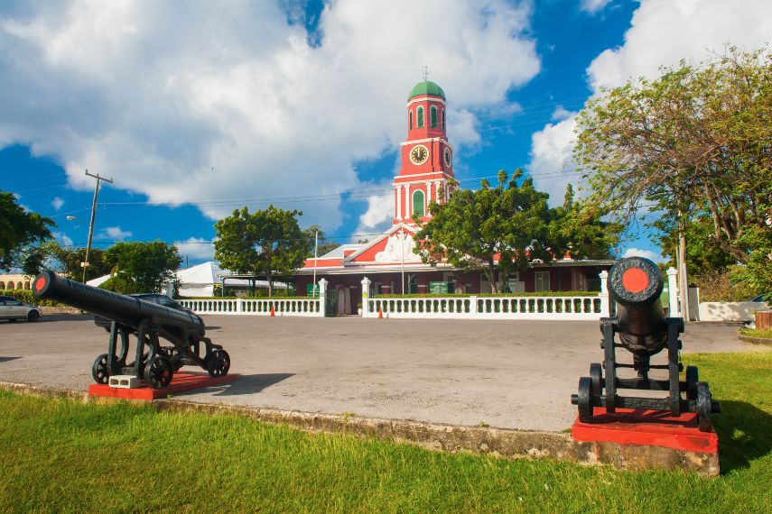 Barbados clock tower