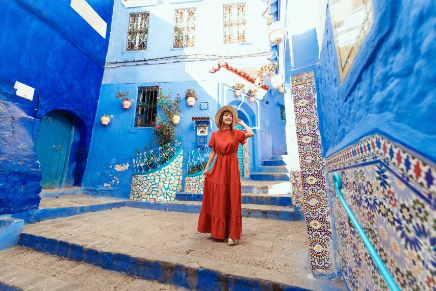 blue city Chefchaouen, Marocco