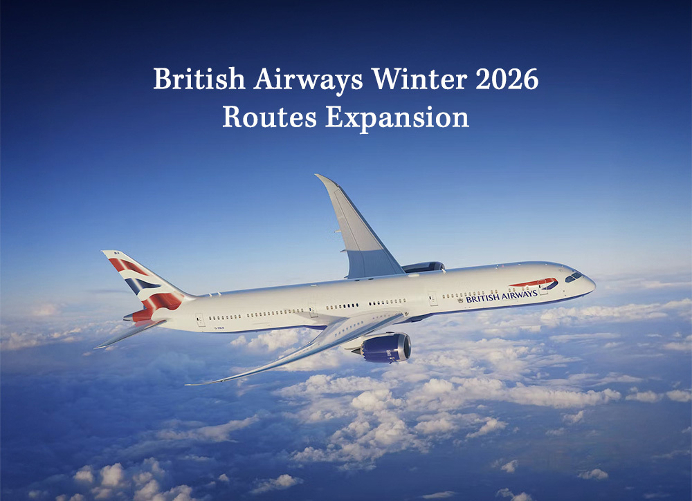 British Airways Winter 2026 Routes Expansion