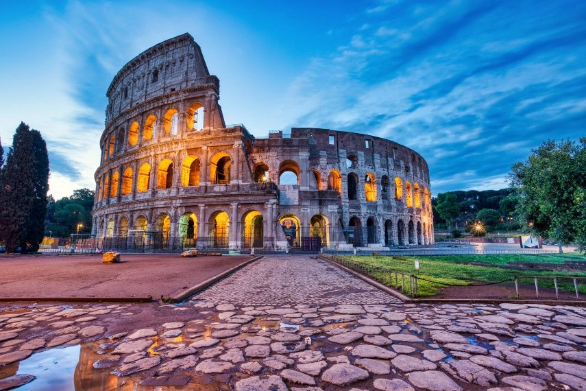 Colosseum at Dusk, Rome