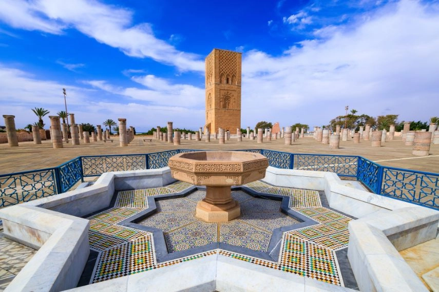 Visit at Hassan Tower, Rabat