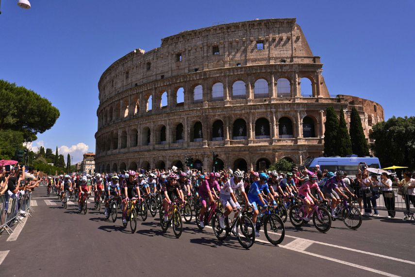 Italy's famous cycling race