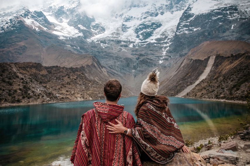 Visit at Laguna Humantay Lake in Peru