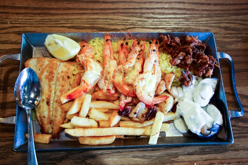 Eat Limassol Ocean Basket in Cyprus