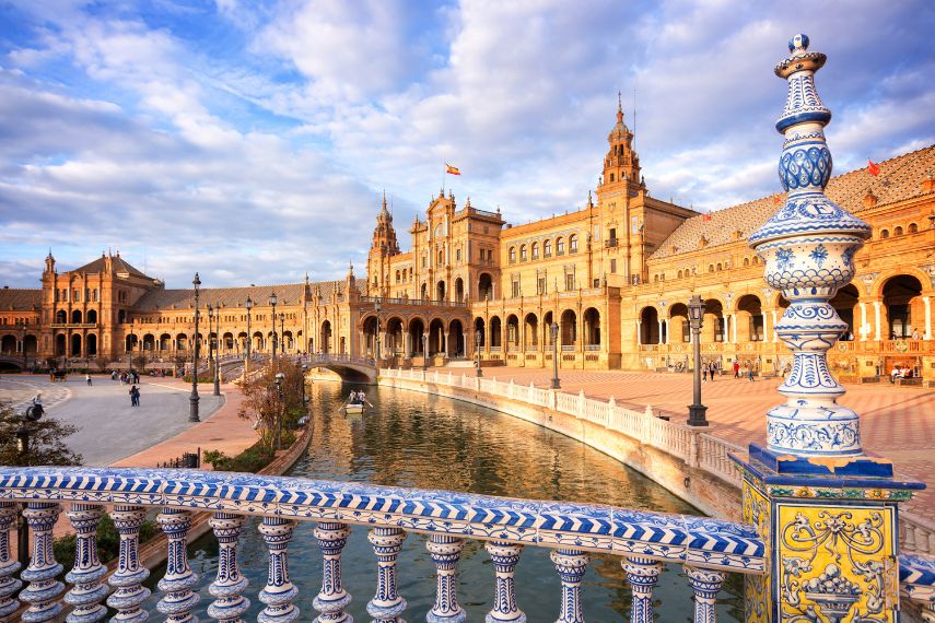 Seville famous landmark, Andalusia, Spain