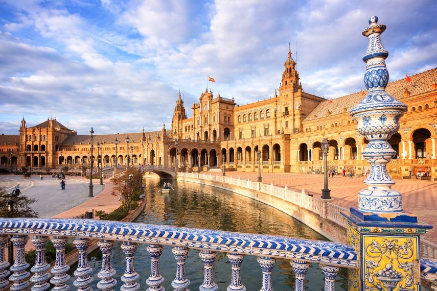 Seville famous landmark, Andalusia, Spain