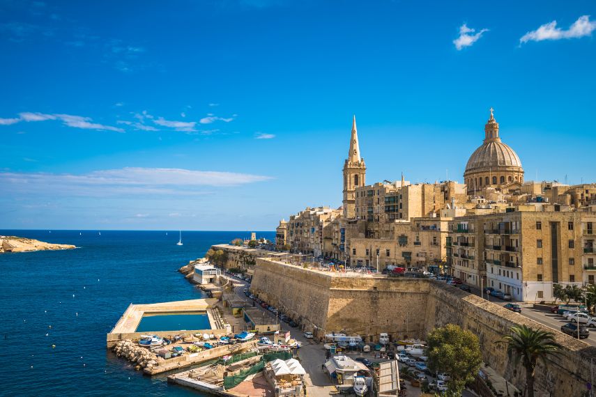 Valletta, the capital of Malta
