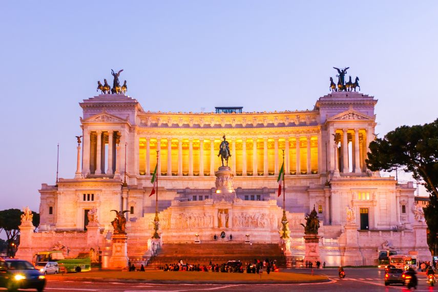 Vittoriano, the Victor Emmanuel II Monument, Rome