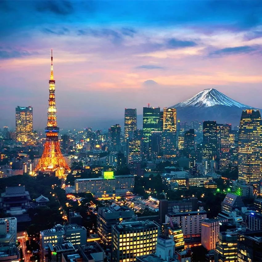 Tokyo skyline