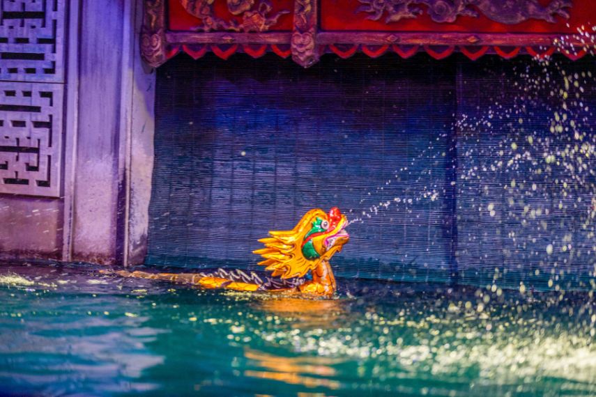 Lotus Water Puppet Show in Hanoi