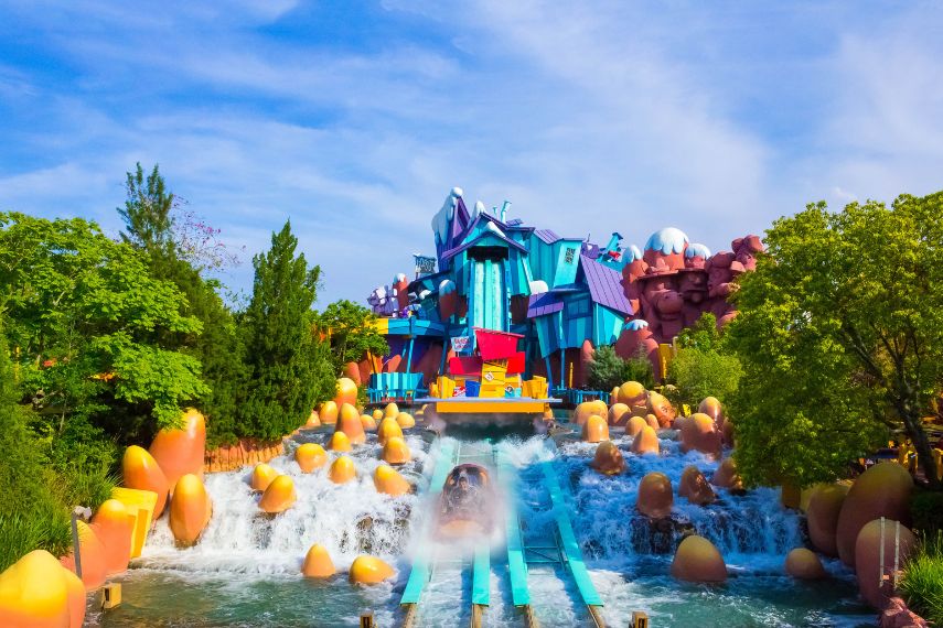 Ride Toon Lagoon. Islands of Adventure, Orlando