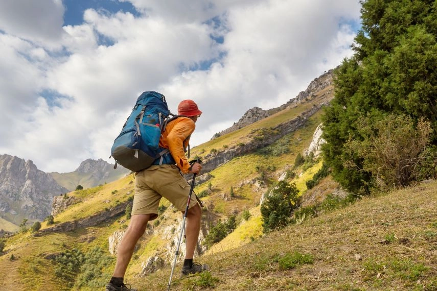 Hike in Uzbekistan