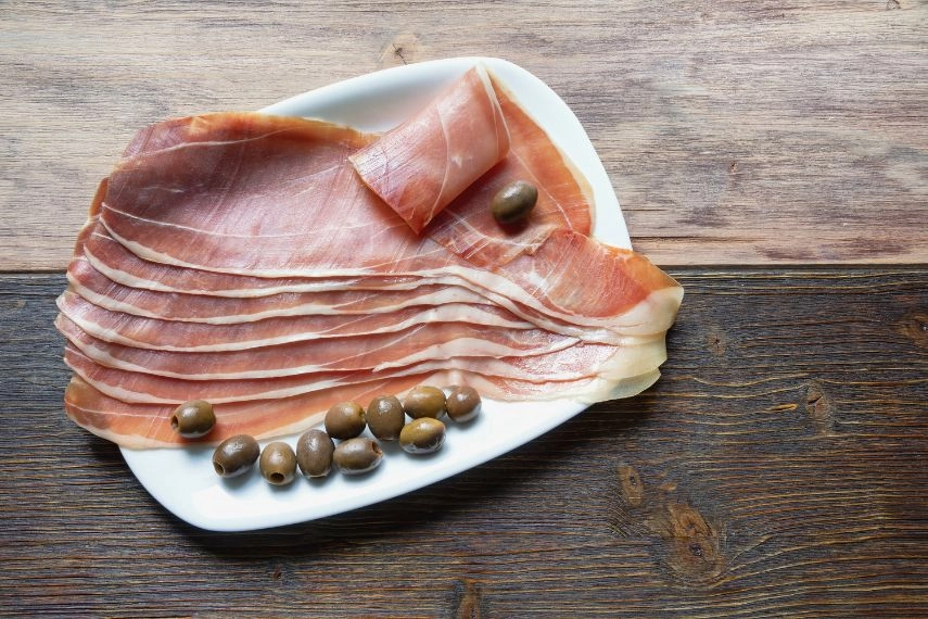 Slices of prsut